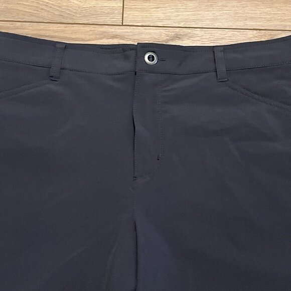 OOBE Uniform Shorts SZ 10 Gray Pockets Elastic Waist Stretch Lightweight Outdoor - Picture 2 of 11